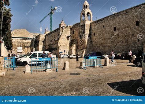 A View Of Manger Square In Bethlehem Editorial Stock Photo Image Of