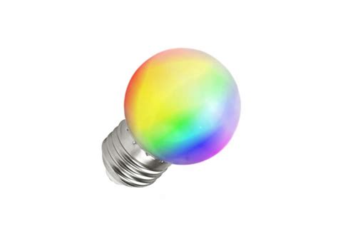 Ar Wka Led Rgb Kolorowa Dekoracyjna Kulka E W W Rgb