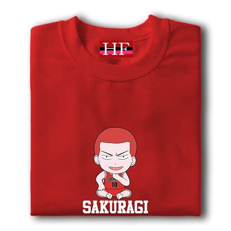 Slamdunk Characters Sakuragi T Shirt Sendoh Rukawa Fujima Akagi Anime