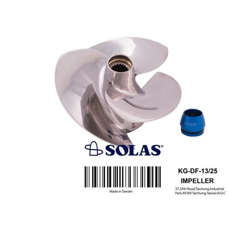 Solas Dynafly Impeller Kawasaki KG DF 13 25