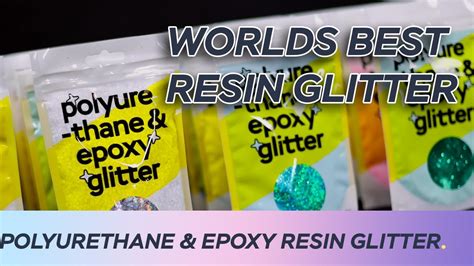 Worlds Best Glitter For Resin Hemway Polyurethane And Epoxy Resin Glitter Product Tutorial