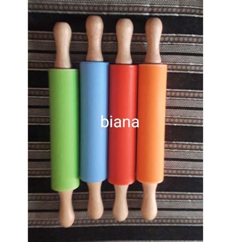 Jual Rolling Pin silicon anti lengket penggilas adonan silicon Rolling ...