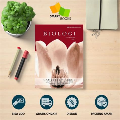 Jual Biologi Jilid 3 Edisi 8 By Campbell Shopee Indonesia