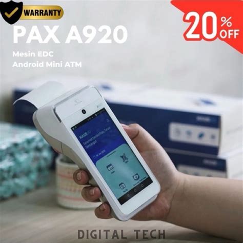 Jual Mesin Printer Edc Android Pax A920 Mesin Printer Spbu Mypertamina