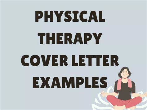 2024 Physical Therapy Cover Letter Examples