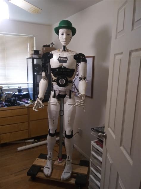 InMoov Is A 3D Printable Humanoid The Aim Of This Project Is To Build