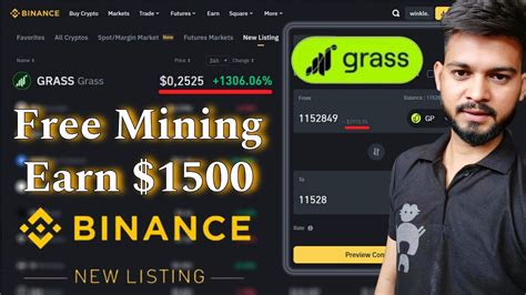 Grass Coin Binance Listing Earn Free Rewards My Secret Weapon Youtube