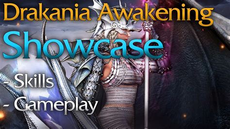 BDO Console Drakania Awakening Showcase Skills Gameplay YouTube