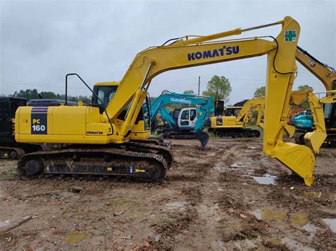 Gebrauchte Komatsu Bagger Pc160 7 Raupen Bagger Pc160 Zum Verkauf Second Hand Komatsu Pc160 7