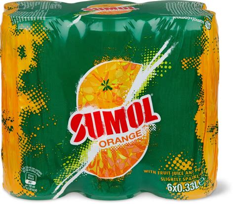 Sumol Orange Limonade Kiste 24 X 330 Ml Portugal Soft Drinks Drink Shop