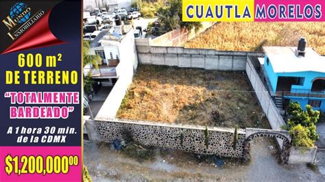 Hermoso Terreno En Venta De M En Cuautla Morelos Youtube