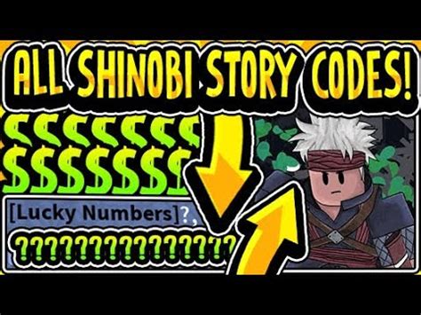 All New Secret Shinobi Story Update Codes Shinobi Story New