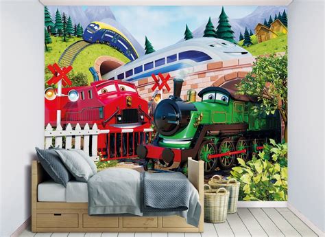 train wallpaper  kids background  kids  cartoon trains