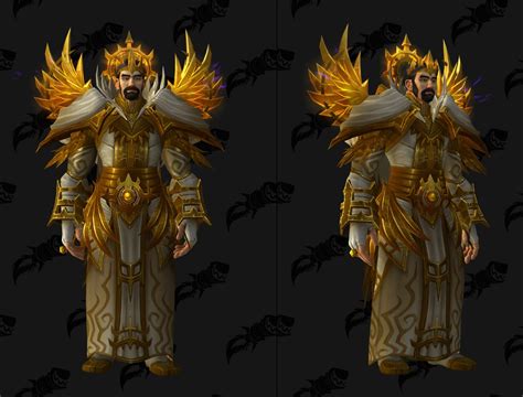 Priest Tier 21 And Pvp Armor Gilded Seraphs Raiment Wowhead News