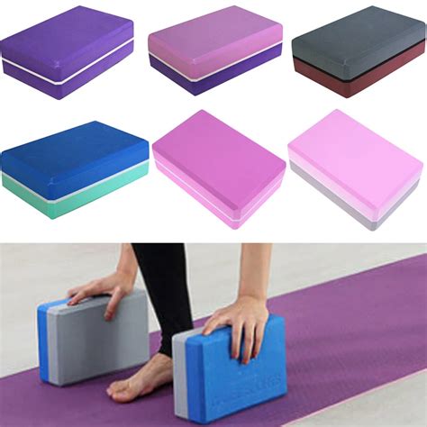 Eva Yoga Block Brick Sports Exercise Gym Foam High Quality Workout