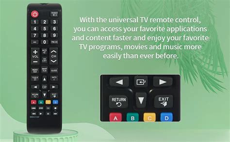 NEW Universal Remote Control For ALL Samsung LCD LED HDTV Smart TVs