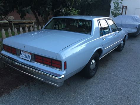 1987 Chevrolet Caprice 9c1 Police