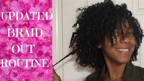 Updated Braid Out Routine Soft And Defined Curls YouTube