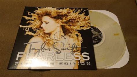 Fearless Platinum Edition Taylor Swift Album Cover