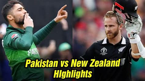 Pakistan Vs New Zealand Highlights Pcb M C Youtube