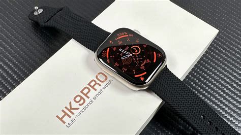 HK9 Pro Review First Apple Watch Series 8 Clone With AMOLED Screen