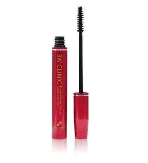 Водостойкая тушь объёмная 3W Clinic Power Volume Mascara Water Proof ...