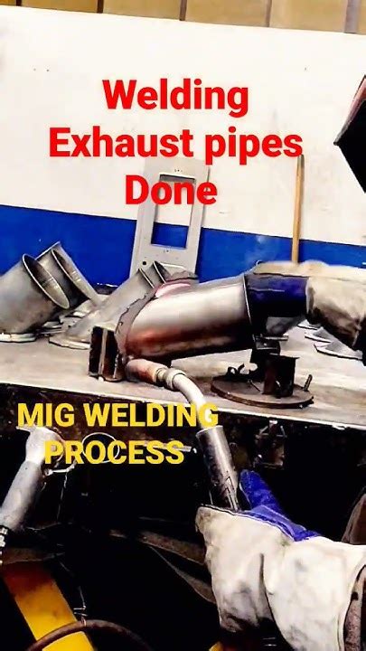 Weld Exhaust Pipes Donemig Welding Process Youtube