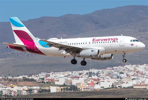 OE LYY Eurowings Europe Airbus A319 132 Photo by Adolfo Bento de Urquía