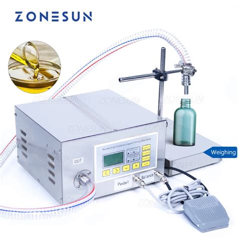 Zonesun M Quina De Llenado Y Pesaje De Aceite Esencial Aceite