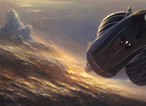 Concept Art Of Spacex Oil Painting By Jama Jurabaev Stable