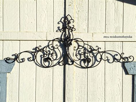 The 15 Best Collection Of Wrought Iron Garden Wall Art