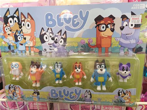 These Bluey Figures Rbootleg