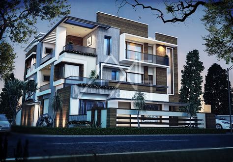 3d Exterior Rendering Portfolio External Rendering Facade Rendering Property Rendering