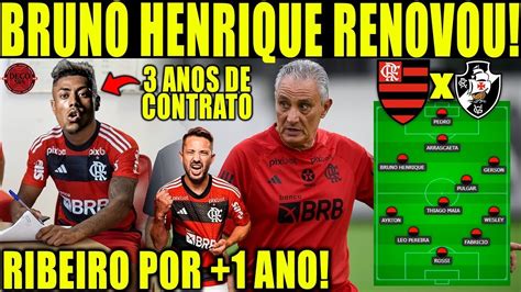 Urgente Bruno Henrique Renova O Fla Por Anos Pr Jogo Flamengo