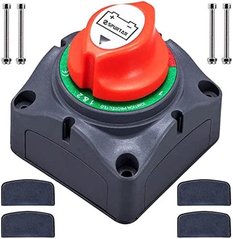 Spurtar Battery Disconnect Switch DC 12V 48V Master Marine Battery