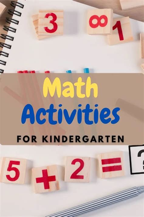 Math Activities for Kindergarten - Home Made Legacy