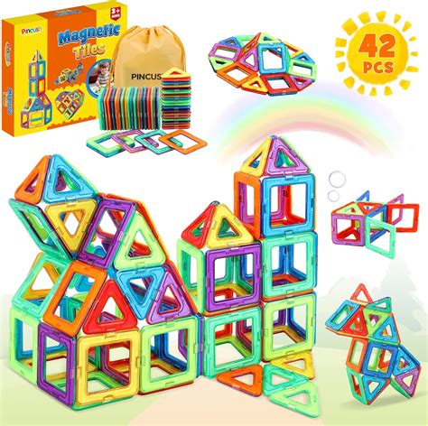 Pincush Costruzioni Magnetiche Bambini Blocchi Costruzioni Magnetici