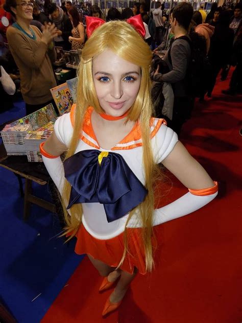 Cosplay De Sailor Venus De La Serie Sailor Moon Argentina Comic Con