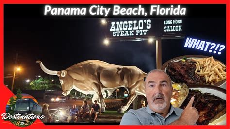 Review Of Angelos Steak Pit In Panama City Beach Florida 2023 Youtube