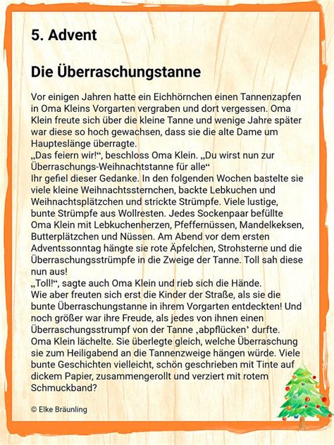 Adventsgeschichte für Senioren Winterzeit Advent Weihnachten