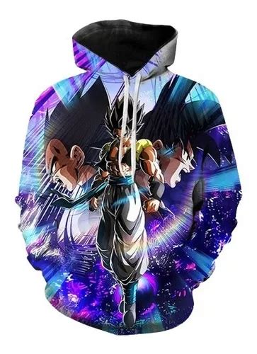 Blusa Moletom Full D Anime Dragon Ball Goku Vs Vegeta Dbz