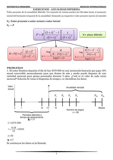 Anualidad Diferida Ejercicios Resueltos En Excel Mobile Legends The