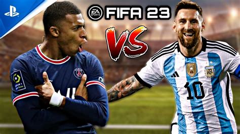 Fifa 23 France Vs Argentina Qatar World Cup 2022 Final Ps5™ 4k60fps Youtube