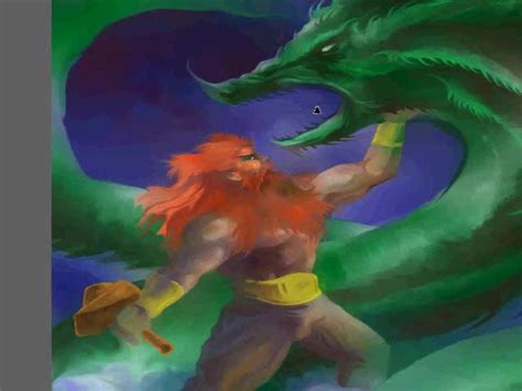Thorserpentspeedpaint By Dragonbrush On Deviantart