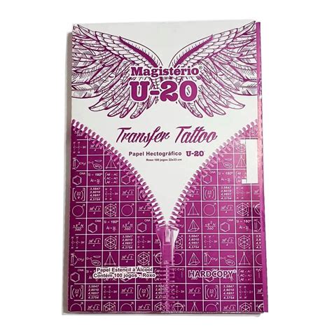 Papel Hectogr Fico Stencil Magist Rio Para Decalque U Loja N Mades