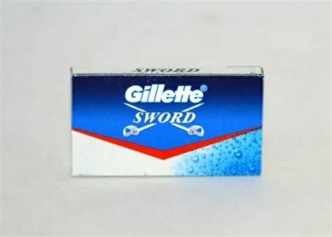 Лезвия для бритья Gillette SWORD | Пикабу
