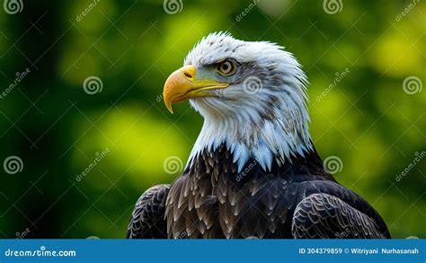 Bald Eagle Portrait From Animal The Bald Eagle Haliaeetus