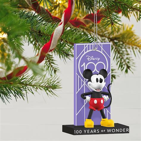 Disney 100 Years Of Wonder Mickey Mouse Hallmark Keepsake Ornament