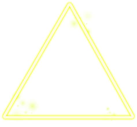 Neon Triangle Borders Light Effect 44761483 Png