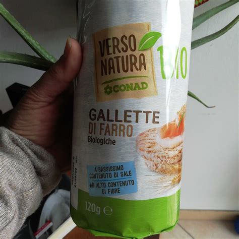 Verso Natura Conad Veg Gallette Di Farro Reviews Abillion